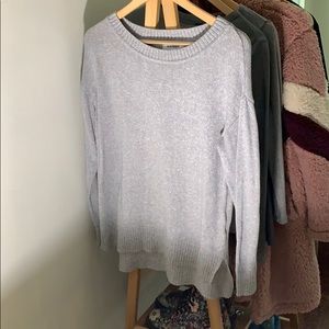 Long Sleeved Oversized Crew Neck Sweater Shirt